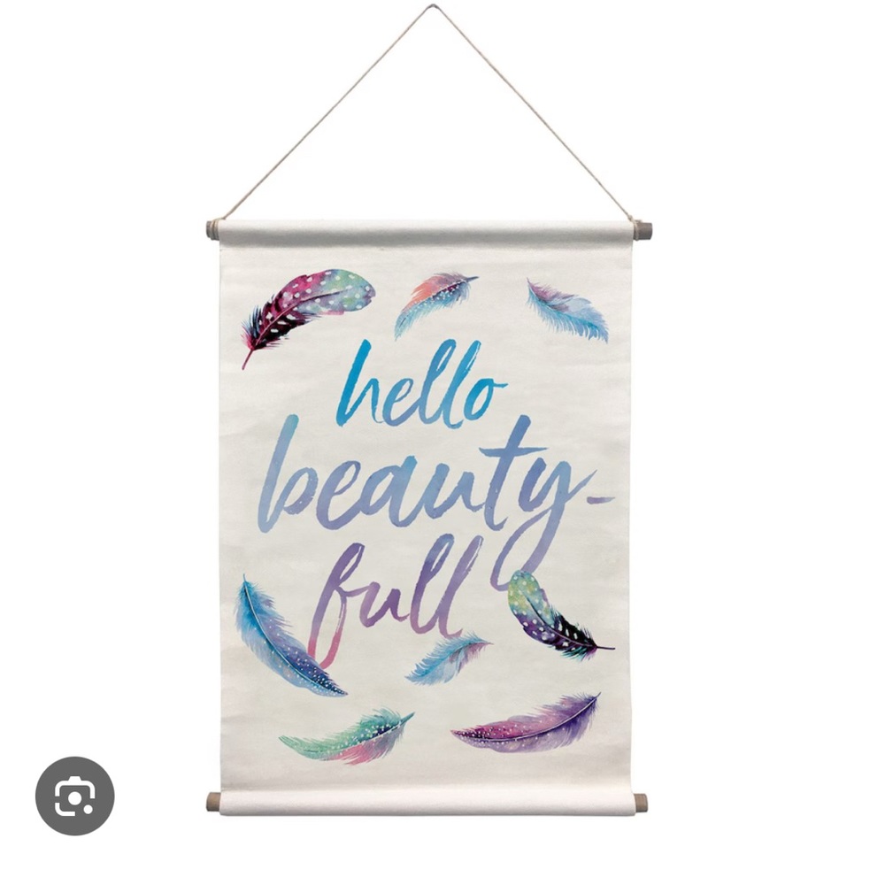 NEW Wall Pops!  Wall tapestry, Colorful Feather Wall Hanging Decor